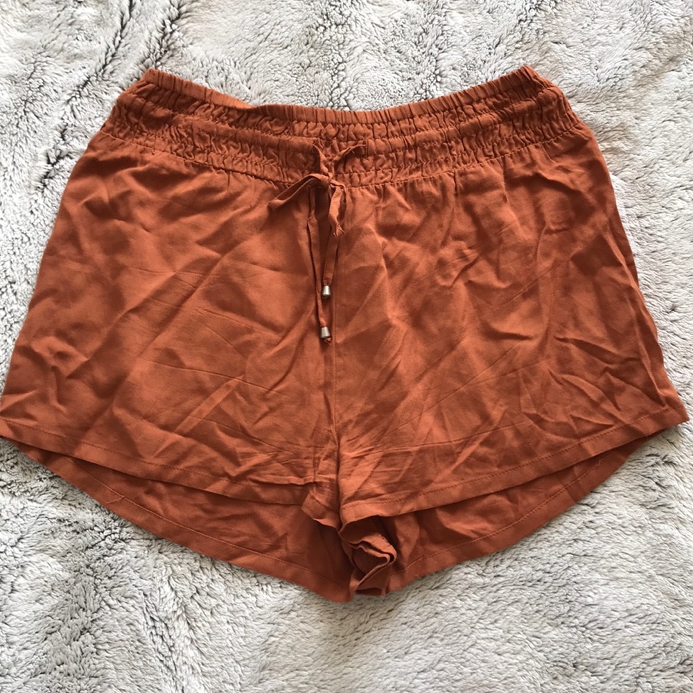 F21 Burnt Orange Shorts
